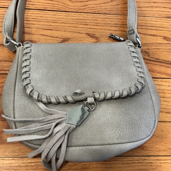 Grey moda luxe crossbody bag - Picture 2 of 6